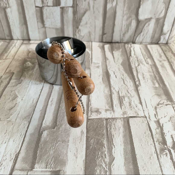 Rae Dunn Measuring Cups with Wood Handles - Picture 9 of 9